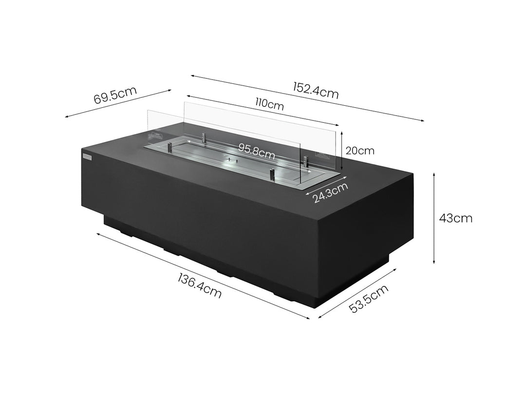 Granville  Ethanol Fire Table