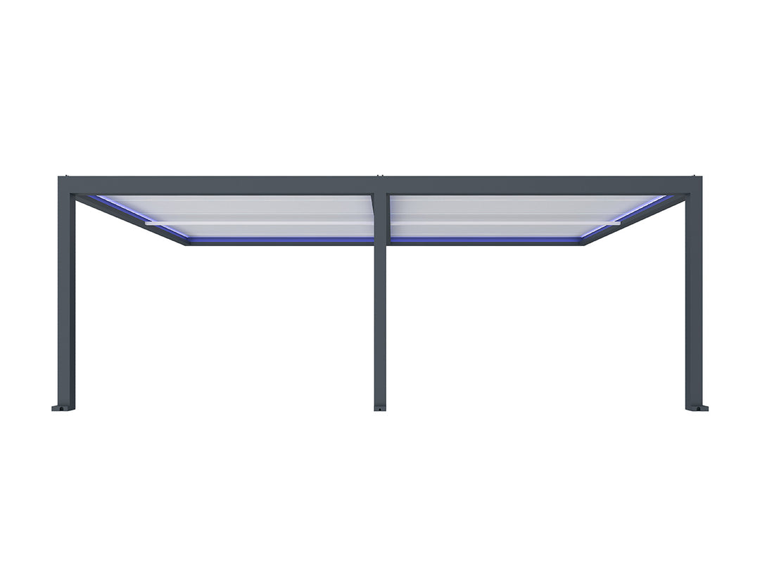 Pacific Motorised Wall Mounted Louvre Roof