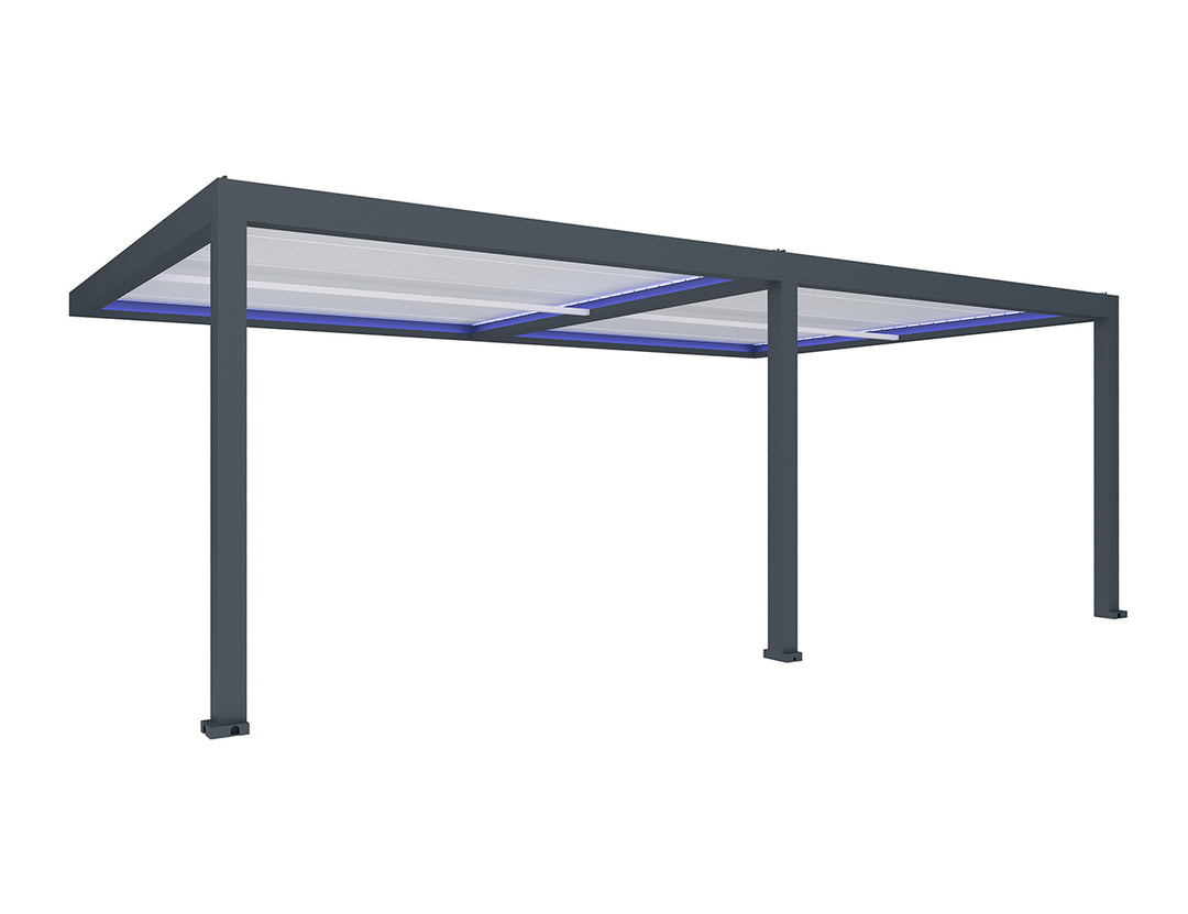 Pacific Motorised Wall Mounted Louvre Roof