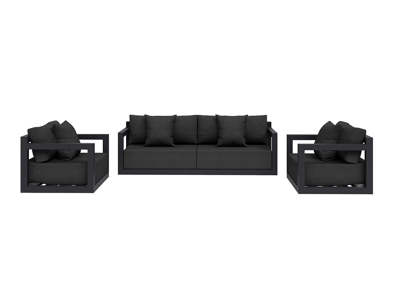 Ibis 2.0 Outdoor Lounge Sofa Set - 4pcs