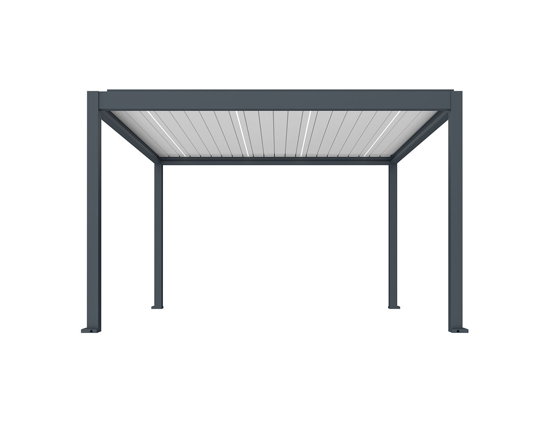 Caribbean Motorised Freestanding  Louvre Roof Aluminium Pergola