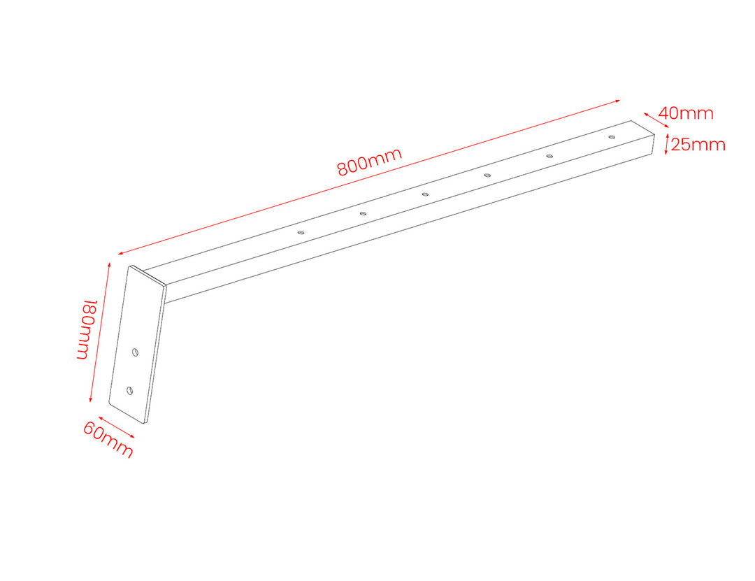 Soffit Wall Mounted Pergola Bracket