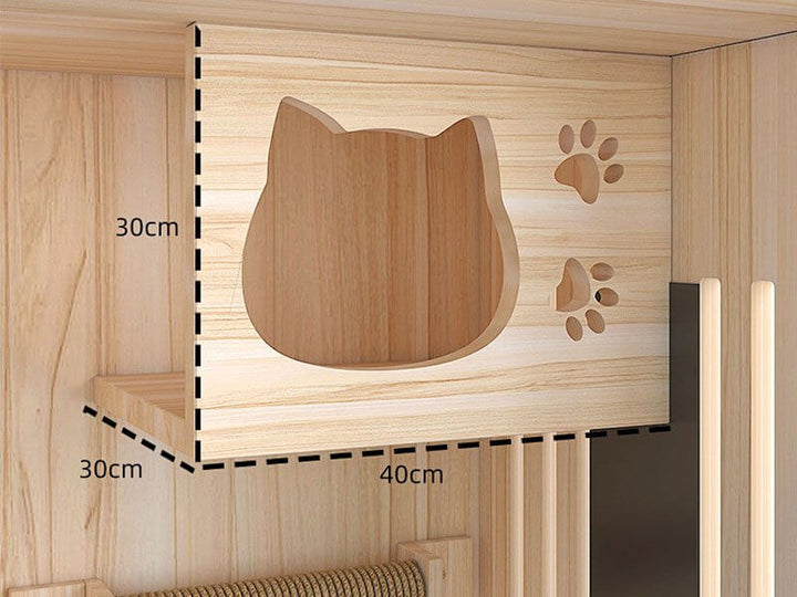 Luxury Cat Villa-90*60*150