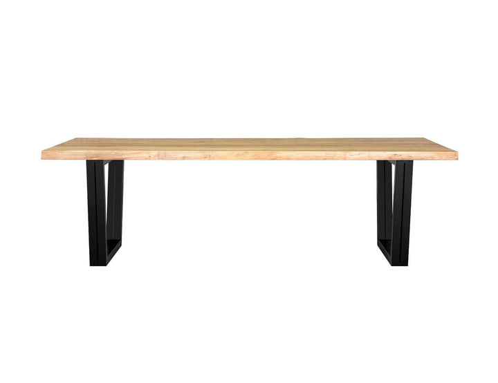 Acerbic Teak Dining Table And Bench Bundle - 250cm