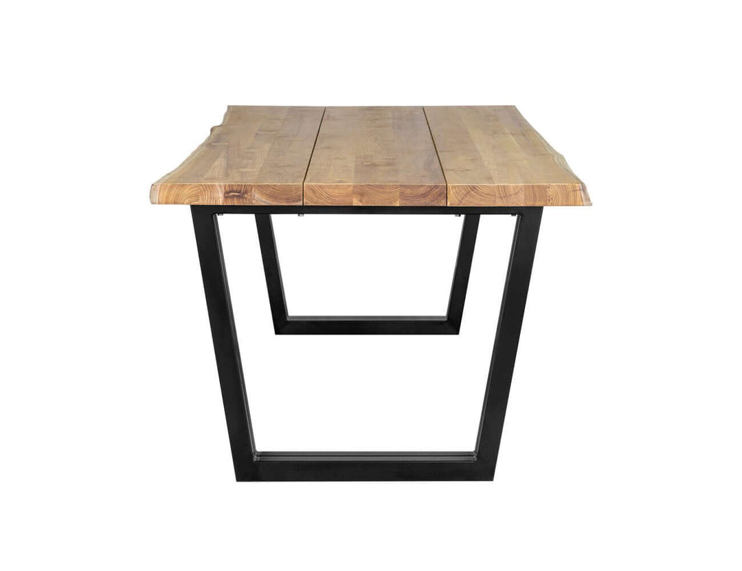 Acerbic Teak Dining Table And Bench Bundle - 250cm