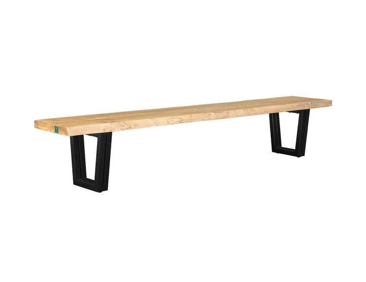Acerbic Teak Dining Table And Bench Bundle - 250cm