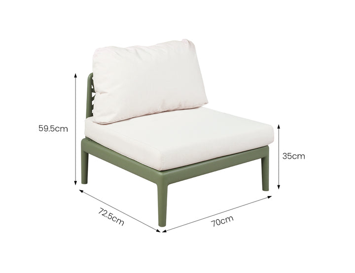 Aspen Armless Chair