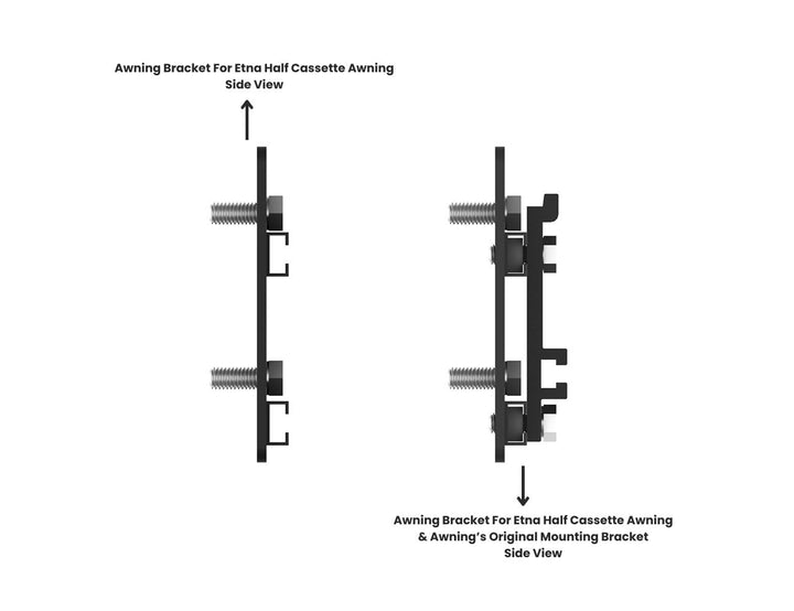 Awning Bracket For Etna Half Cassette Awning
