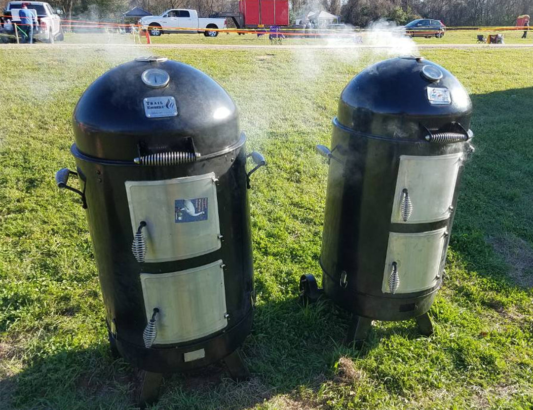 Trail Embers Triple Function Vertical Charcoal Smoker