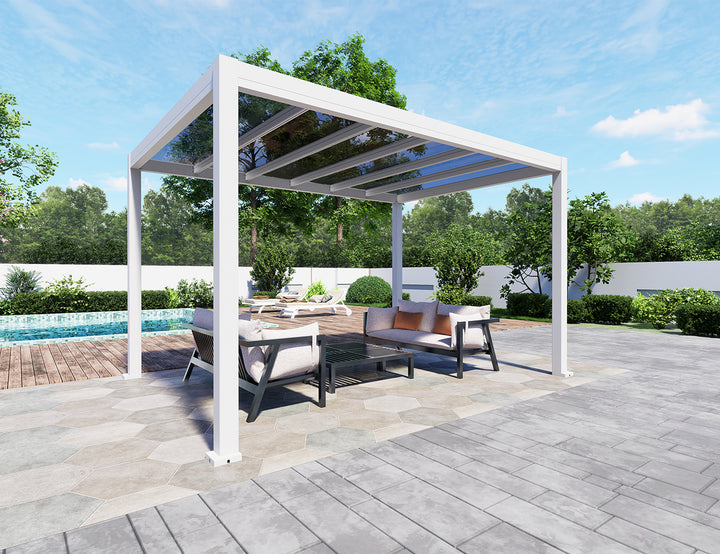 Bering Freestanding Polycarbonate Roof  Pergola