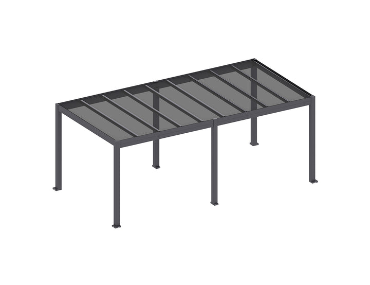 Bering Freestanding Polycarbonate Roof  Pergola