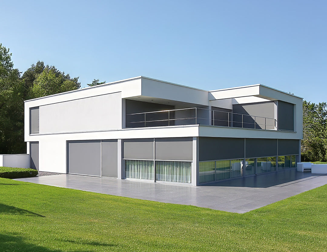 Manual Blind For Mediterranean-SKY Louvre Roof Pergola