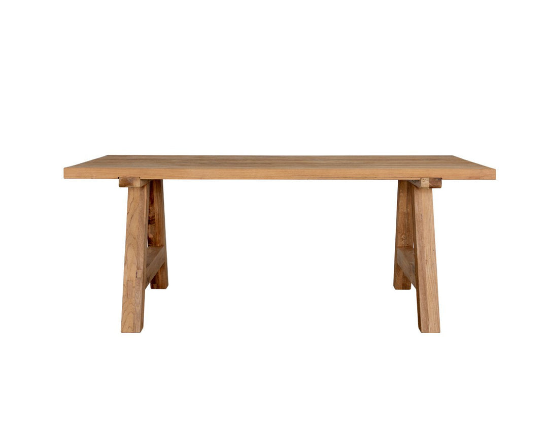 Stalwart Teak Dining Set-2PCS