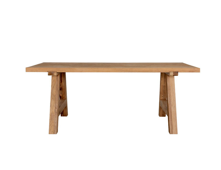 Stalwart Teak Dining Set-2PCS