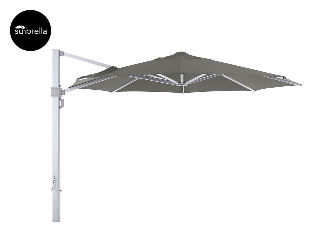 Agave 4m Round Cantilever Umbrella Colour: Black