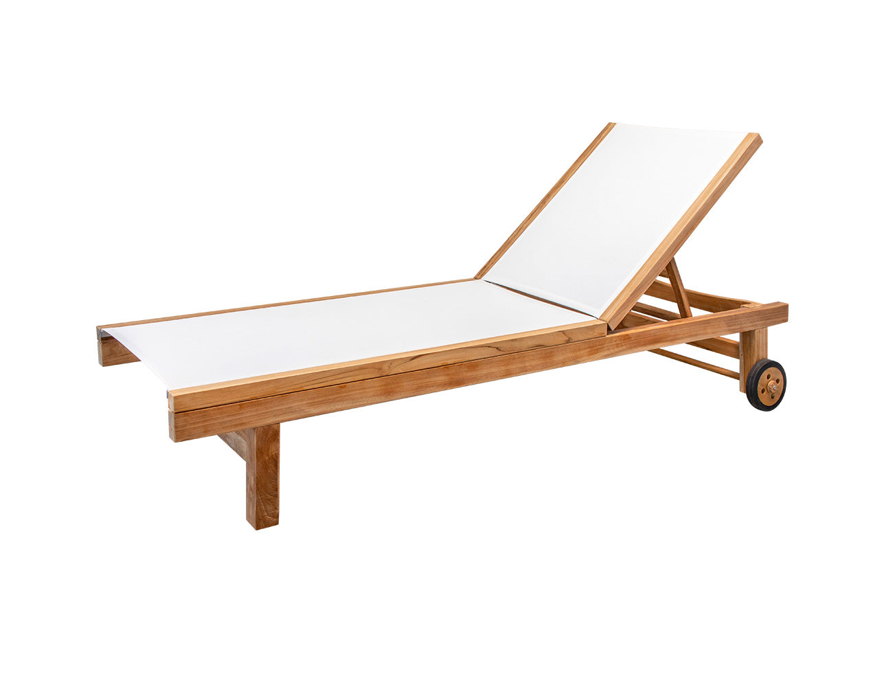 Minnie Sun Lounger, Colour: White