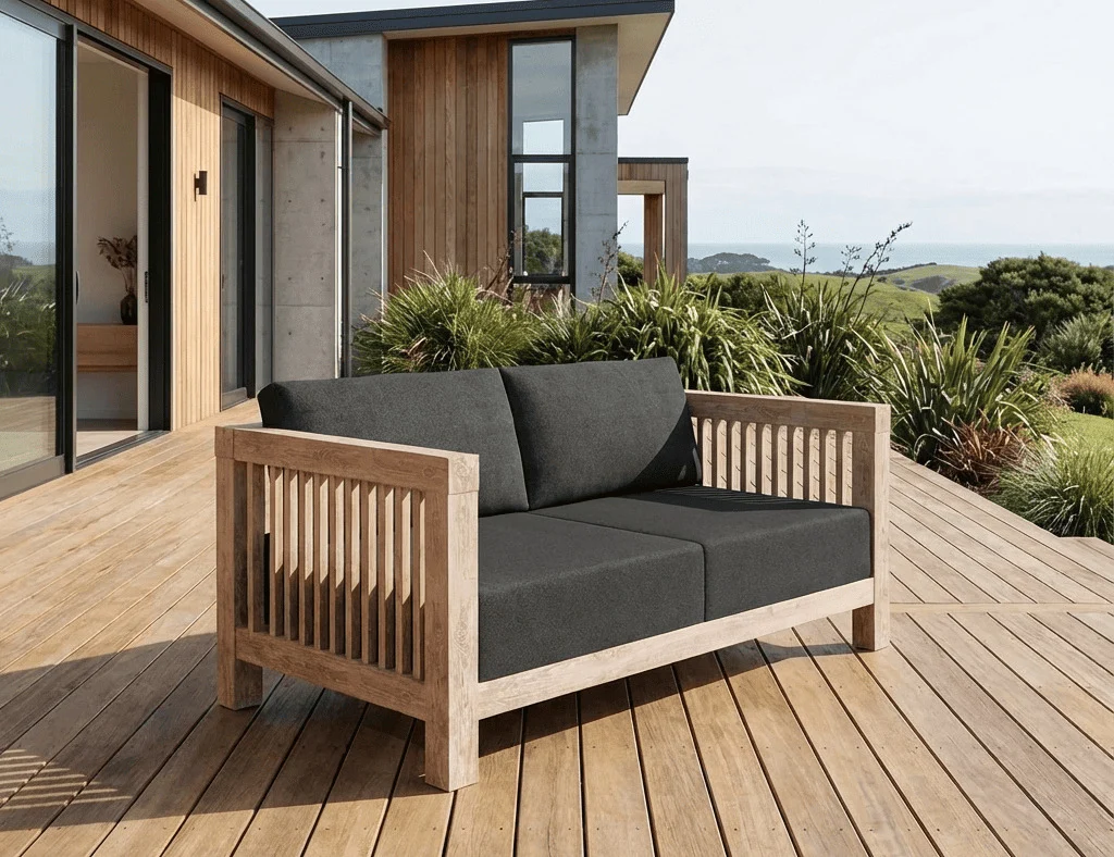 Cardrona Teak Sofa 4 Seat