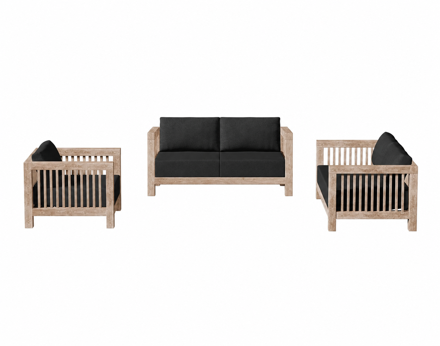 Cardrona Teak Sofa 4 Seat