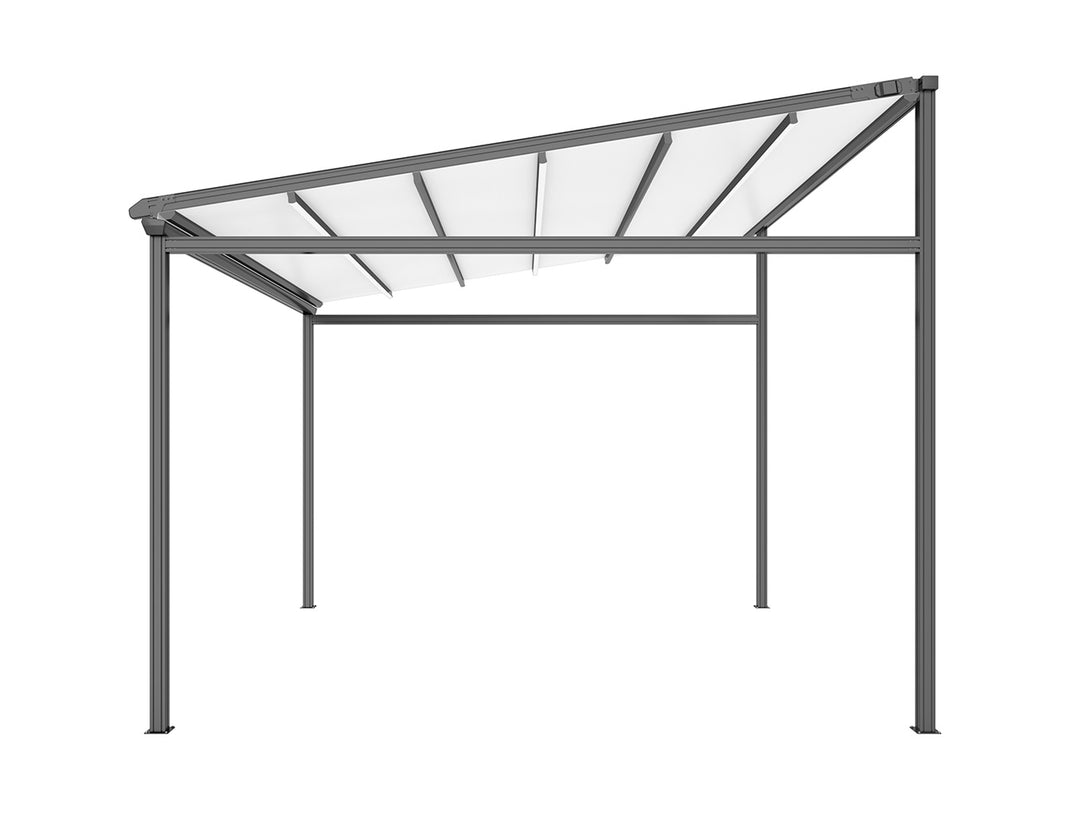 Dover Motorised Freestanding Pergola with Retractable Canopy