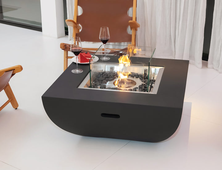 Aurora Ethanol Fire Table