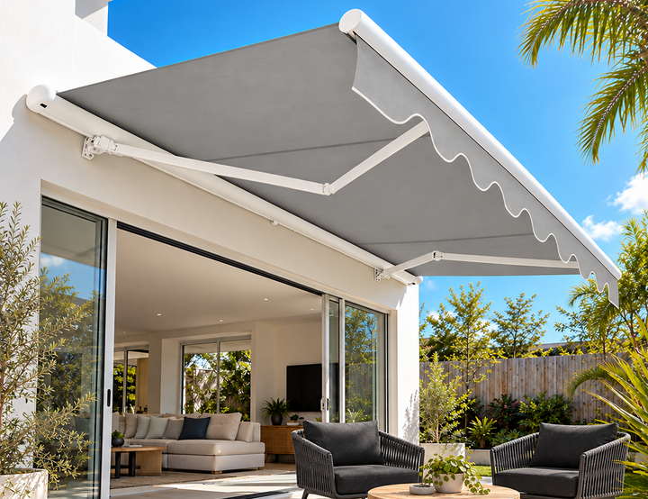 Etna Half Cassette Motorised Retractable Awning