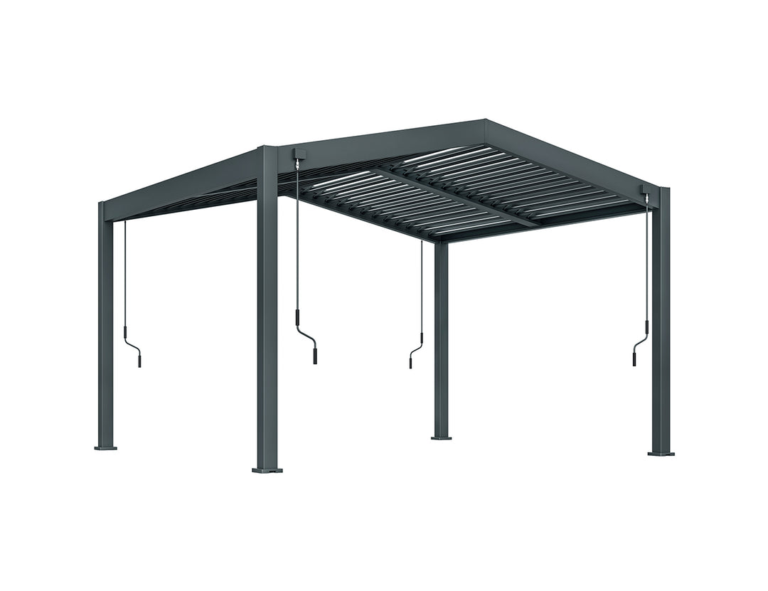 Aspiring Manual Gable Roof Louvred Pergola