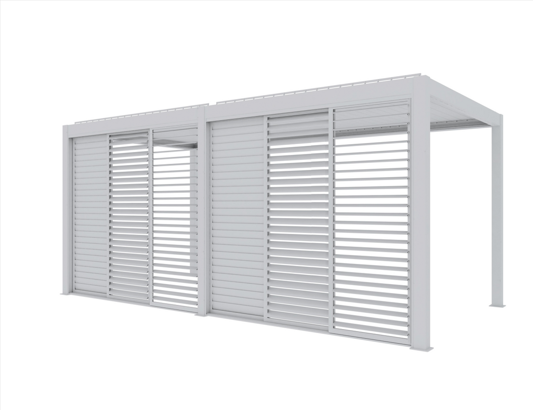 Shutter Sliding Door for Tasman Freestanding Pergola