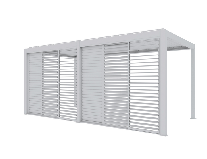Shutter Sliding Door for Tasman Freestanding Pergola