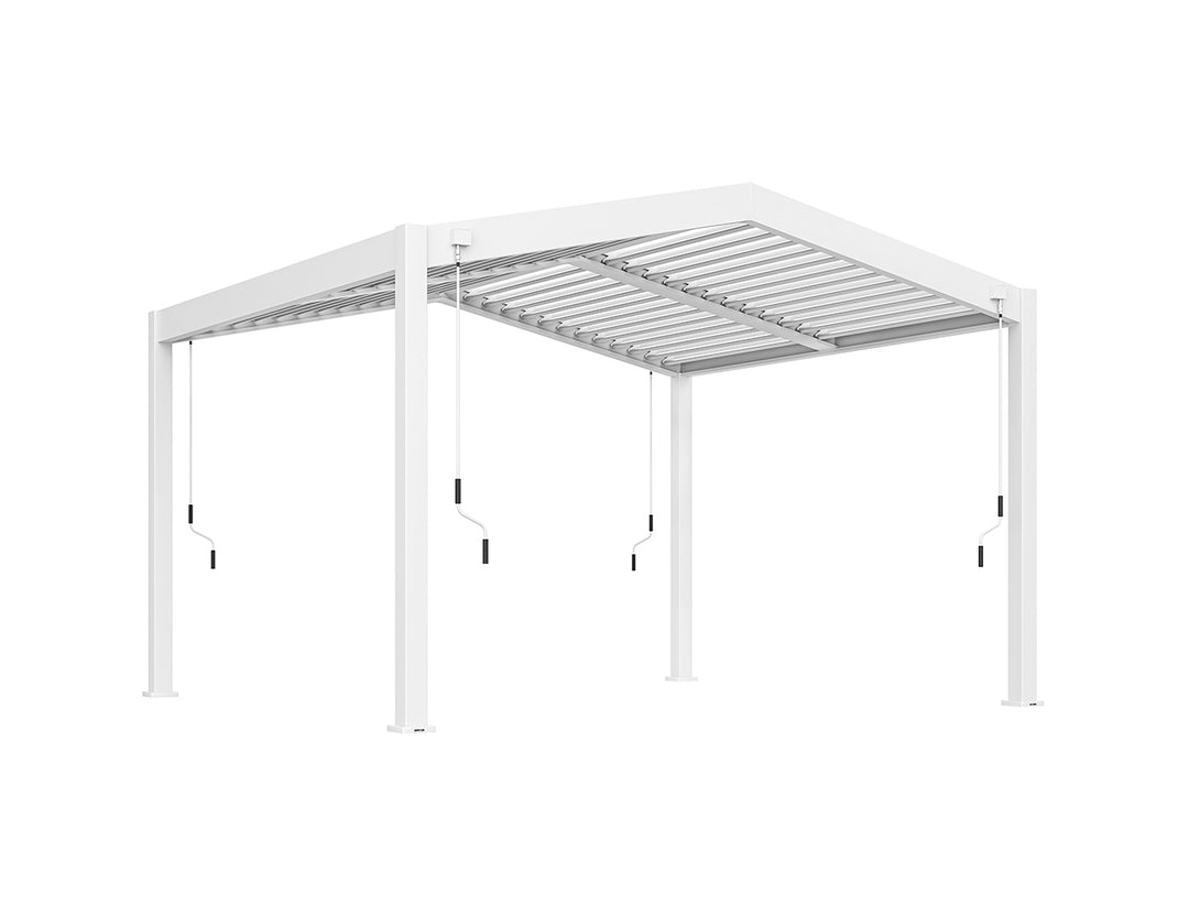 Aspiring Manual Gable Roof Louvred Pergola