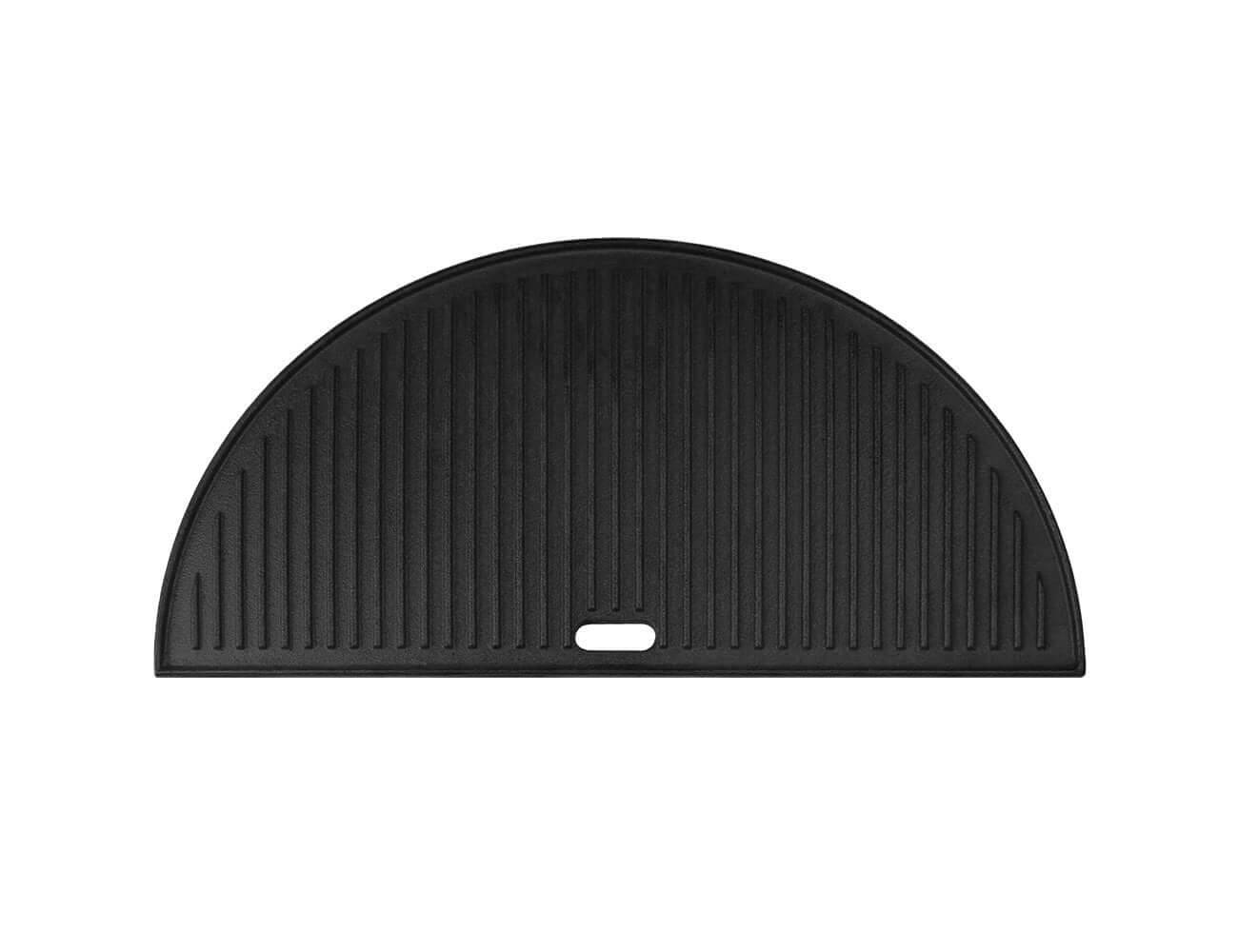Half Moon Cast Iron Reversible Griddle For 21-Inch Kamado
