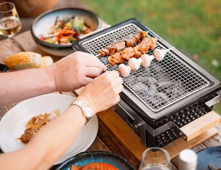 Hibachi Tabletop BBQ Grill- Rectangle
