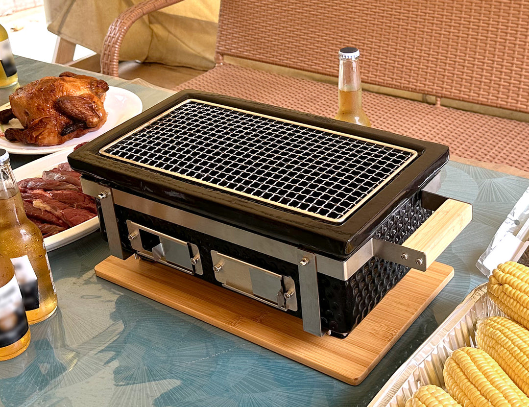 Hibachi Tabletop BBQ Grill- Rectangle