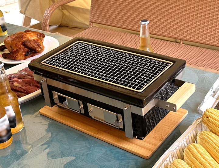 Hibachi Tabletop BBQ Grill- Rectangle