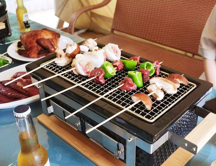 Hibachi Tabletop BBQ Grill- Rectangle
