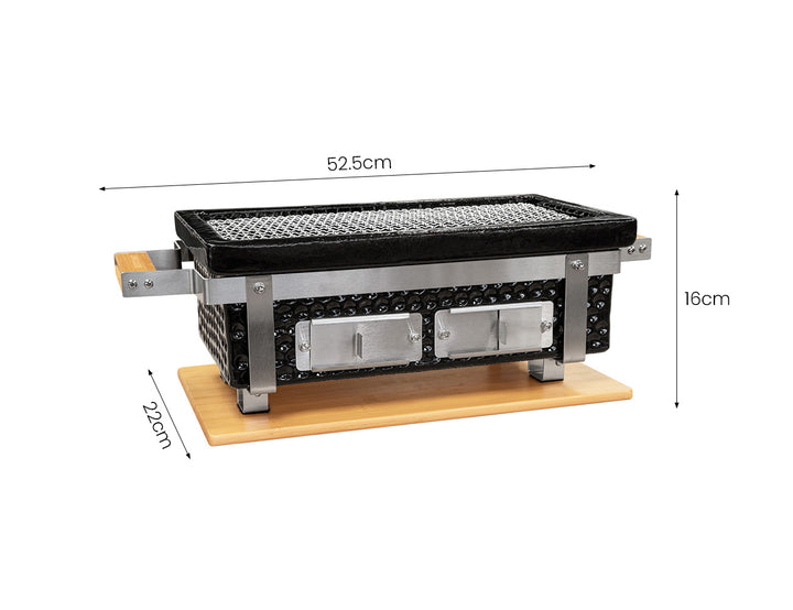 Hibachi Tabletop BBQ Grill- Rectangle