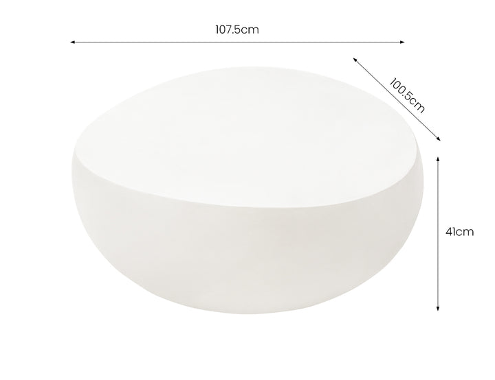 Ikaria Cobble Coffee Table