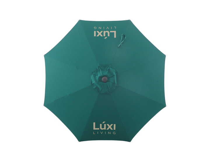 Luxi Living 2.7m Round Market Umbrella - Green