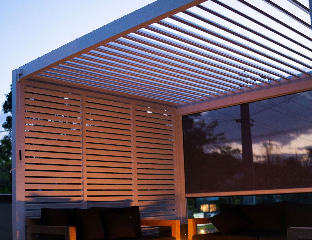 Waihi 3 x 4m Louvre Roof Aluminium Pergola