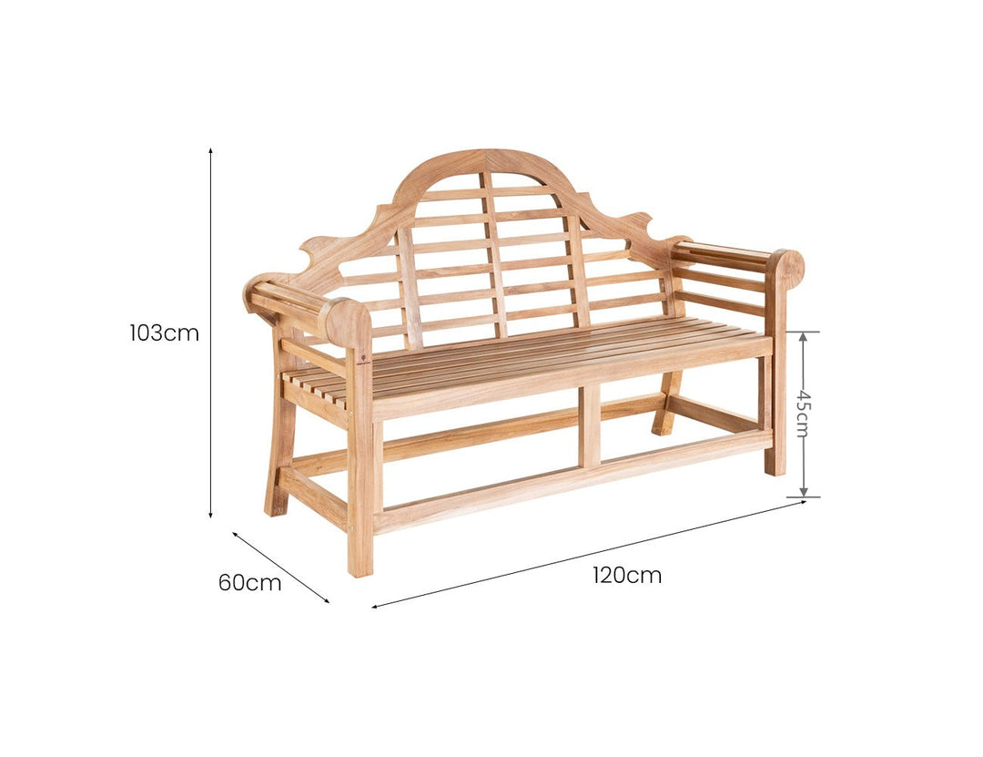 Lutyens Garden Bench