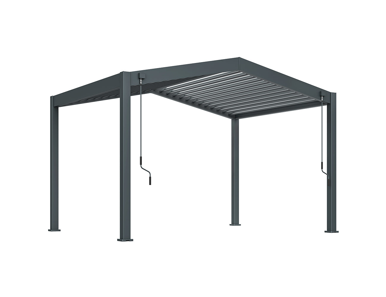Aspiring Manual Gable Roof Louvred Pergola