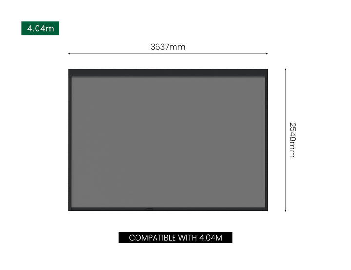 Manual Blind For Mediterranean-SKY Louvre Roof Pergola