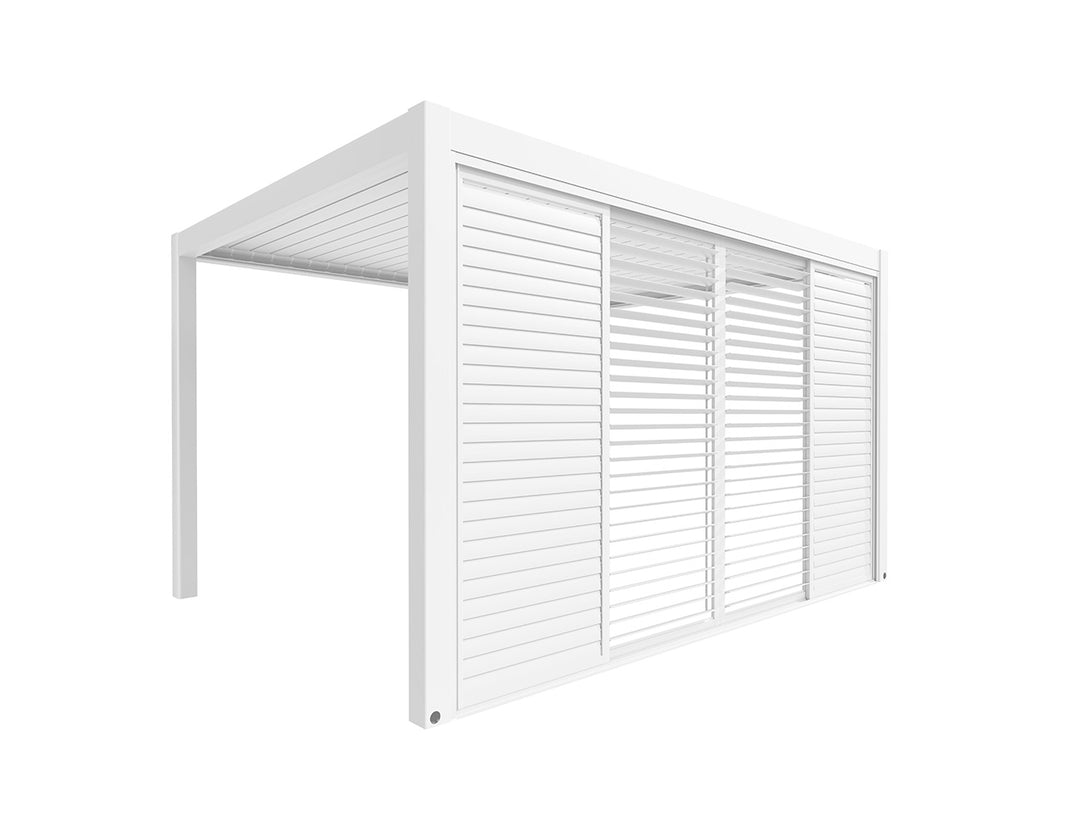 Mediterranean SKY Pergola Shutter Sliding Door