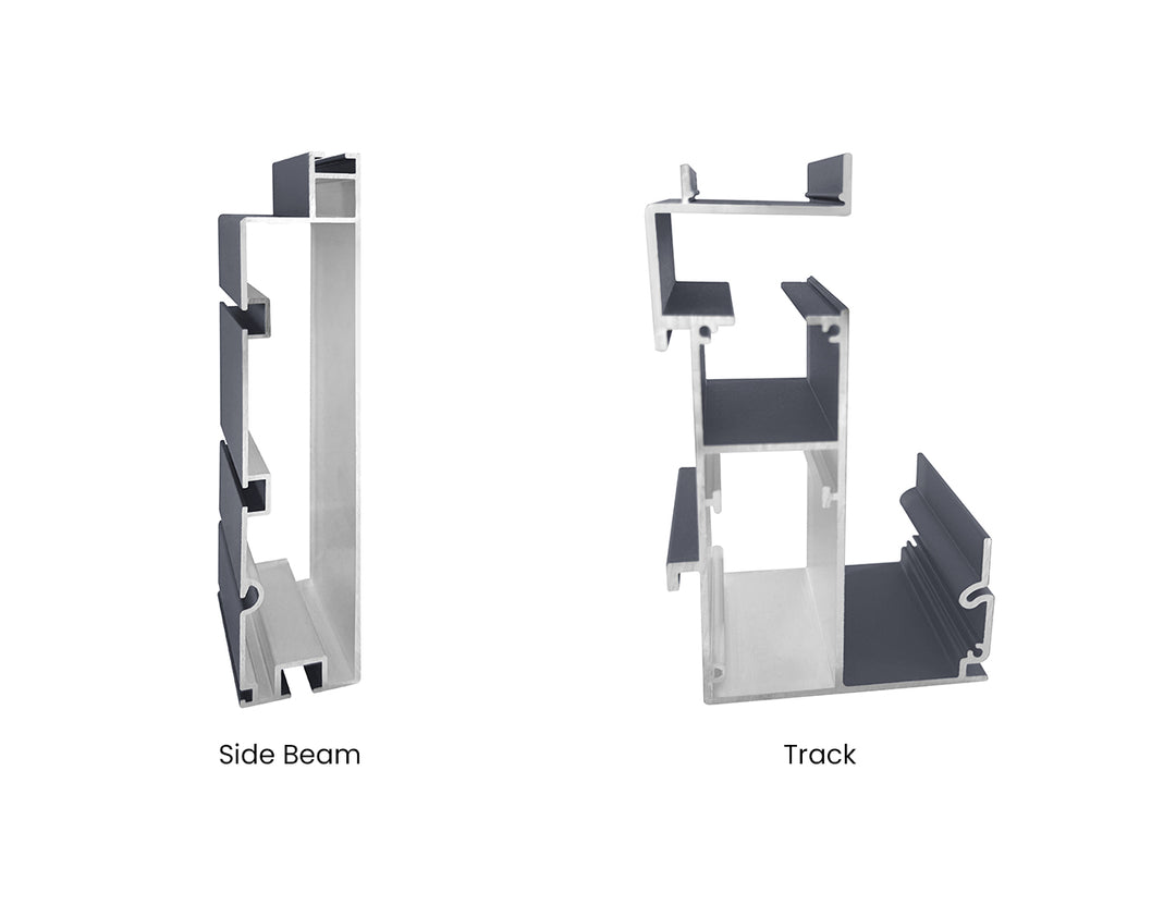 Mediterranean-SKY Motorised Wall Mounted Retractable Louvre Roof System