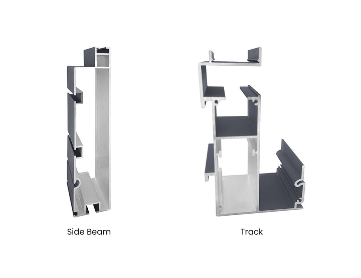 Mediterranean-SKY Motorised Wall Mounted Retractable Louvre Roof System