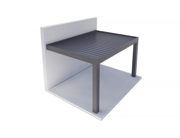 Mediterranean-SKY Motorised Wall Mounted Retractable Louvre Roof System