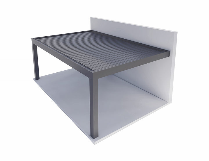 Mediterranean-SKY Motorised Wall Mounted Retractable Louvre Roof System
