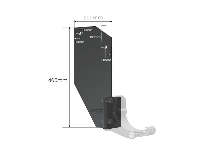 Rafter Mount Bracket for Rainier Full Cassette Awning