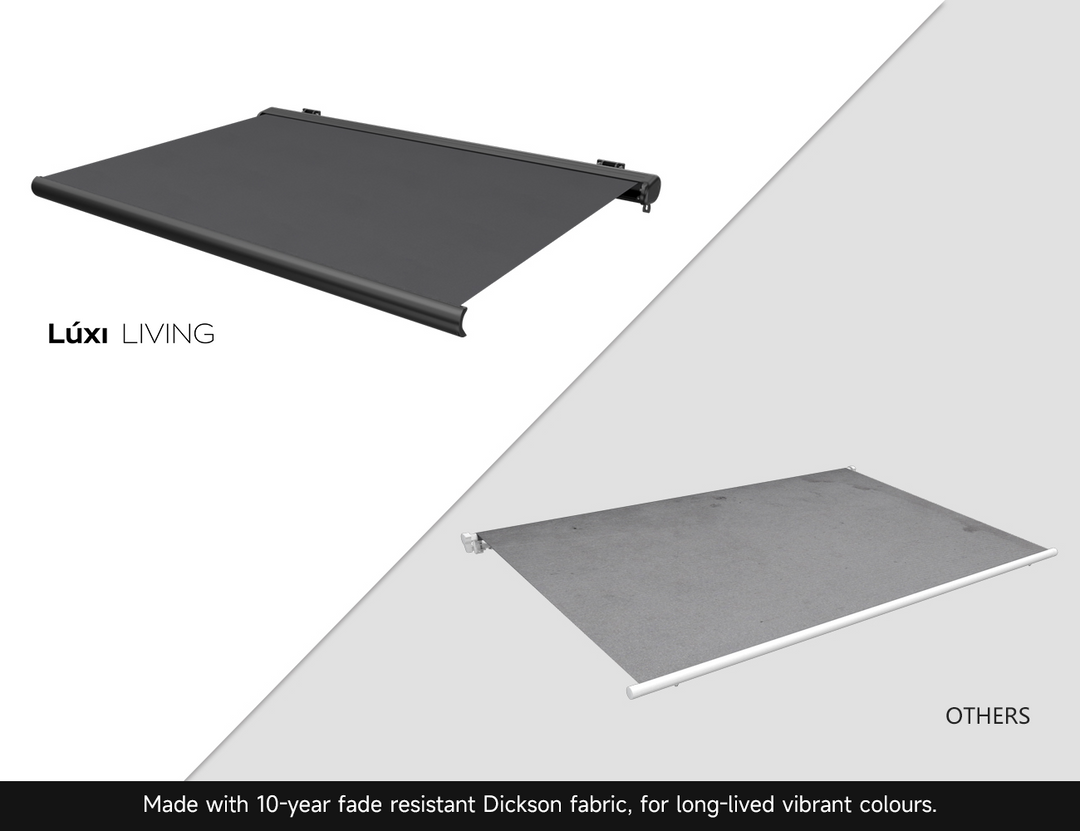 Rainier Full Cassette Motorised Retractable Awning