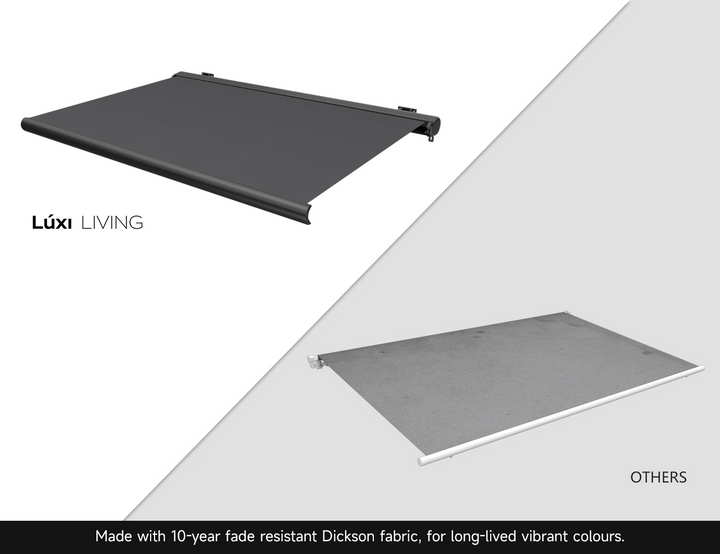 Rainier Full Cassette Motorised Retractable Awning