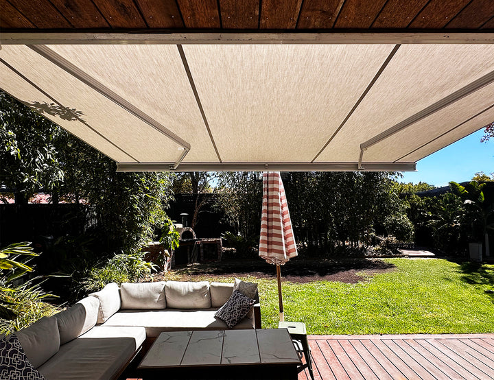 Rainier Full Cassette Motorised Retractable Awning